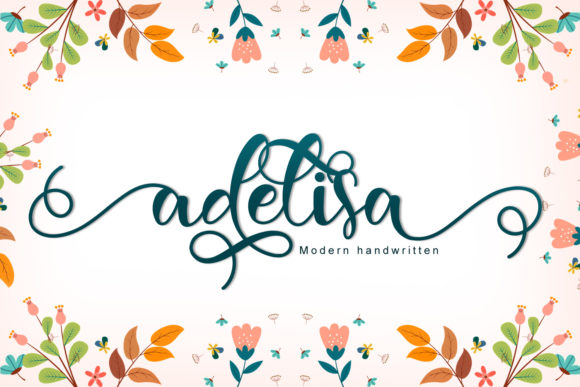 Adelisa: A Script Handwritten Font for Timeless Editorial Warmth