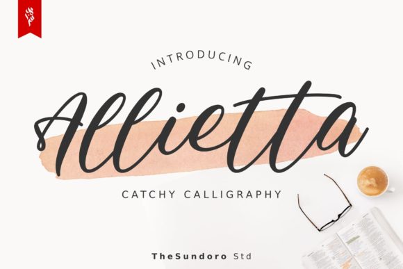 Allietta: A Script Handwritten Font for Elegant Digital Branding