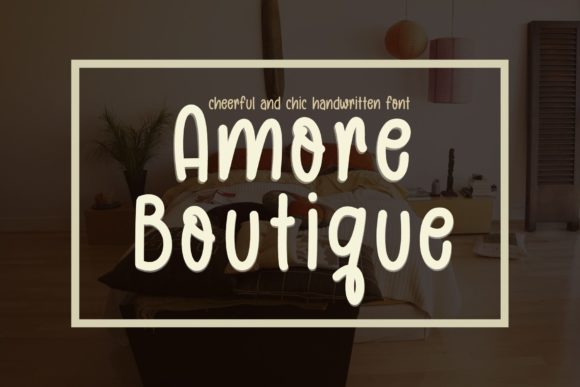Amore Boutique Font Review