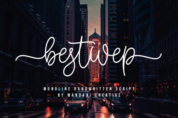 Bestwep: A Sweet & Flowing Script Handwritten Font for Makers