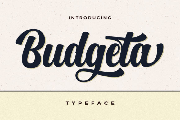 Budgeta: A Script Handwritten Font for Elegant Campaign Typography