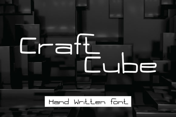 Craft Cube: A Simple & Neat Script Handwritten Font for Makers