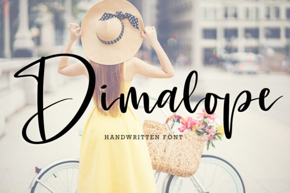 Dimalope: A Script Handwritten Font for Elegant Editorial Moments
