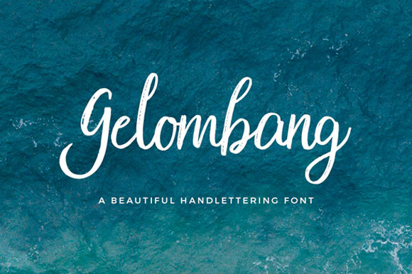 Gelombang: A Delicate Script Handwritten Font for Elegant Branding