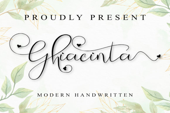 Ghiacinta: A Timeless Script Handwritten Font for Editorial Design