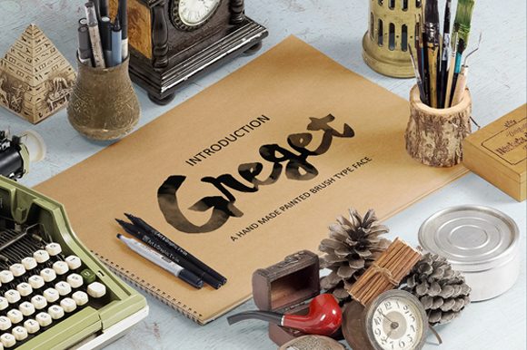 Greget: A Sweet and Friendly Handwritten Font for Real Branding