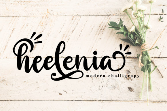 Heelenia Font: Elegant Script for Creative Makers