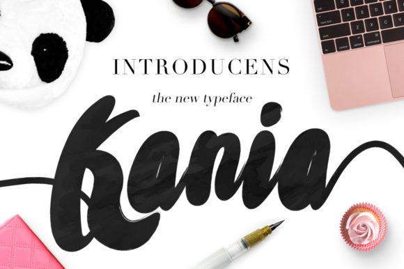 Kania: A Bold Handwritten Font for Authentic Branding