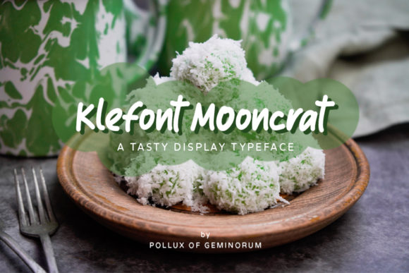 Klefont Mooncrat: A Sweet Script Handwritten Font for Makers