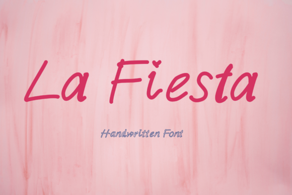 La Fiesta Font for Creative Projects