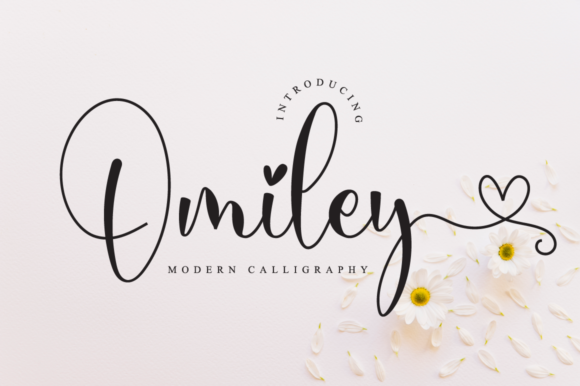 Omiley: Elegant Handwritten Font for Brand Campaigns