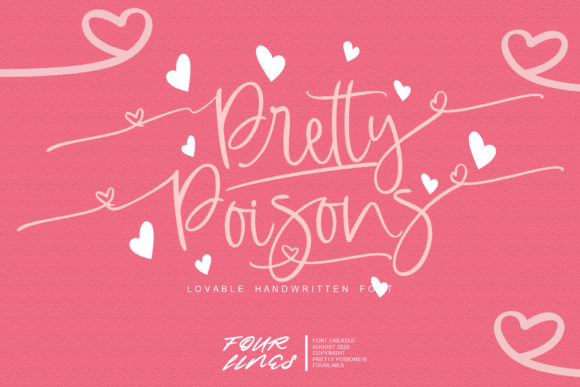 Pretty Poisons Font for Elegant Branding
