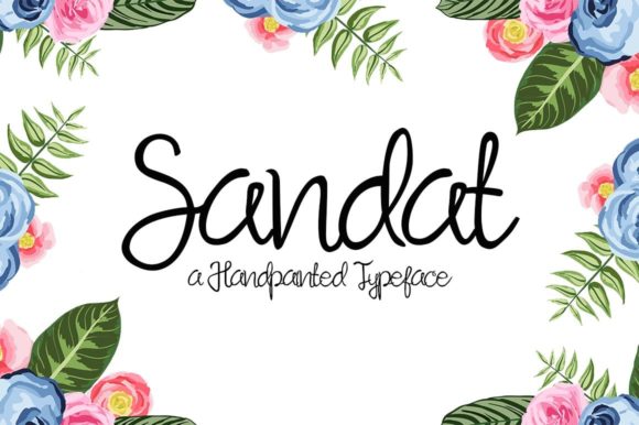 Sandat: A Sweet & Friendly Handwritten Font for Makers