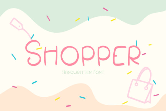 Shopper Font: Sweet Handwritten Typography for Small Business Brands