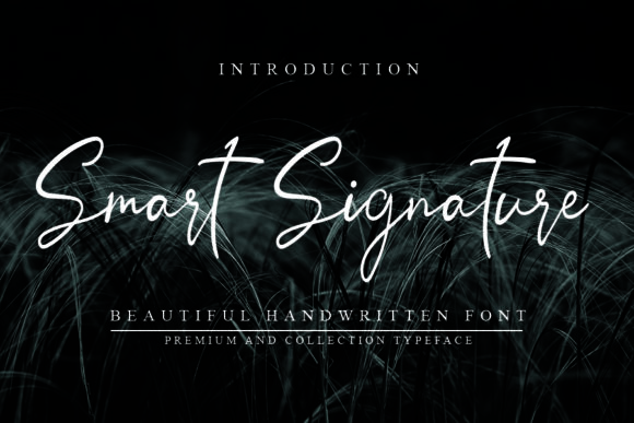 Smart Signature Font for Elegant Branding