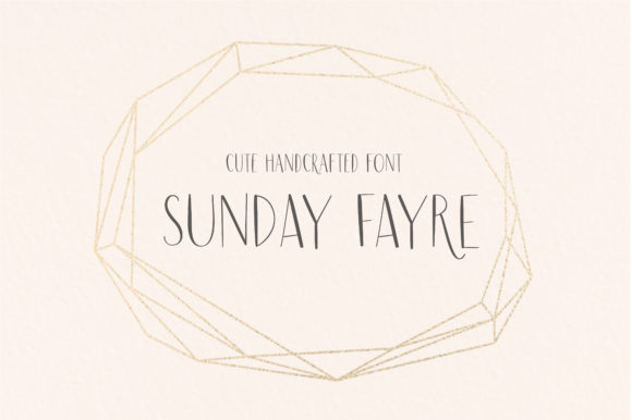 Sunday Fayre Font: A Delicate Script Handwritten Typeface for Thoughtful Branding