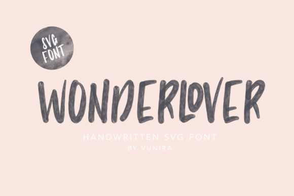 Wonderlover: A Script Handwritten Font for Professional Branding