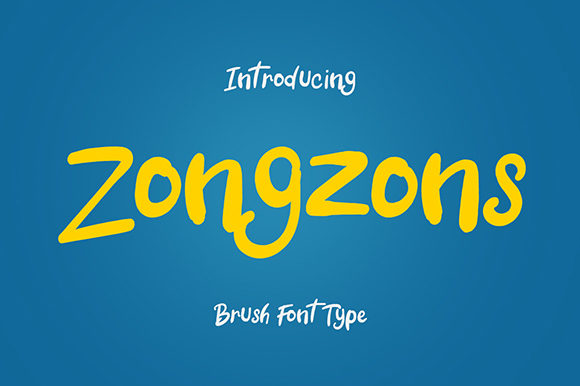 Zongzons: A Sweet & Friendly Handwritten Font for Small Business Branding